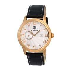 S COIFMAN Silver Dial Men's Watch