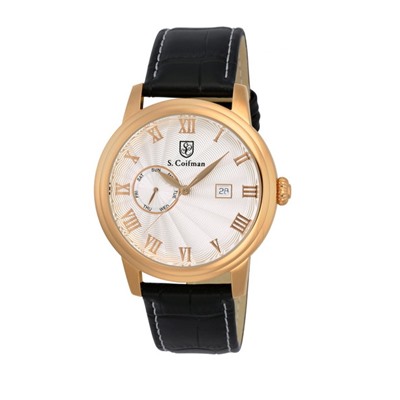 S COIFMAN Silver Dial Men's Watch