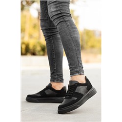 Daxtors D447 Erkek Siyah Günlük Ortopedik Sneaker Spor Ayakkabı 22YDaD447100001