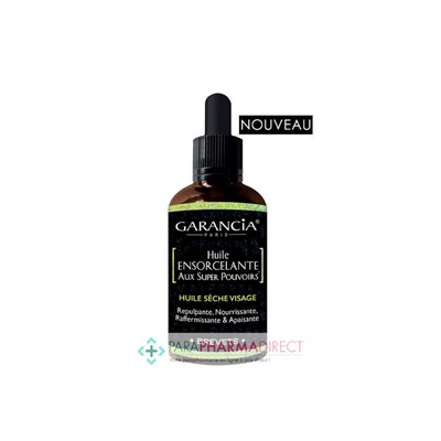 Garancia Huile Ensorcelante aux Super Pouvoirs Repulpant Nourrissant Raffermissant Apaisant 25ml