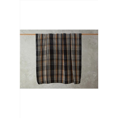 English Home Plaid Waffle Scotch Tek Kişilik Battaniye 150x200 Cm Antrasit 10040173001