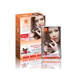 Осветляющий крем-эксфолиант для лица от Casanovy 10 мл / Casanovy Litchi Whitening Facial Exfoliate Cream 10ml