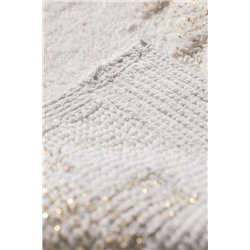 Esprit Banyo Paspas - Krem/Gold/Kırmızı - 50x80 cm