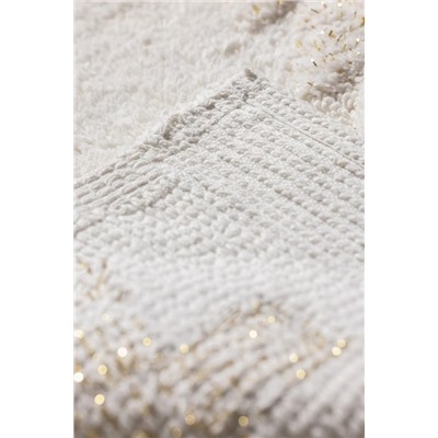 Esprit Banyo Paspas - Krem/Gold/Kırmızı - 50x80 cm