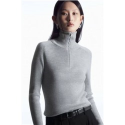 Женская водолазка с молнией на горловине CO*S