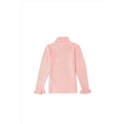 Kız Çocuk Toz Pembe Kazak