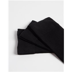 3 Pairs of Socks Pack, Men, Dark Blue