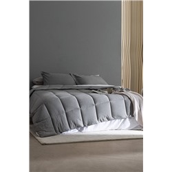 Meleni Tek Kişilik Comforter Set - Gri