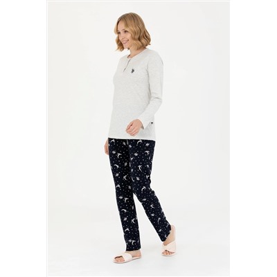 Kadın Lacivert Pijama Takımı