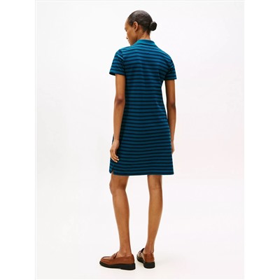 Stripe Polo Dress