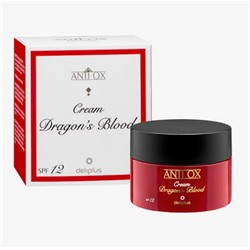 Crema facial Dragon's Blood Anti Ox Deliplus FPS 12 todo tipo de piel