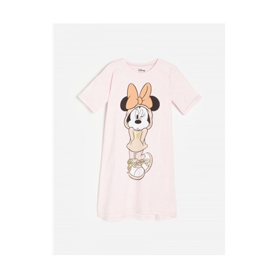 Nachthemd mit Druck Minnie Mouse