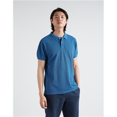 Piquet Polo, Men, Blue
