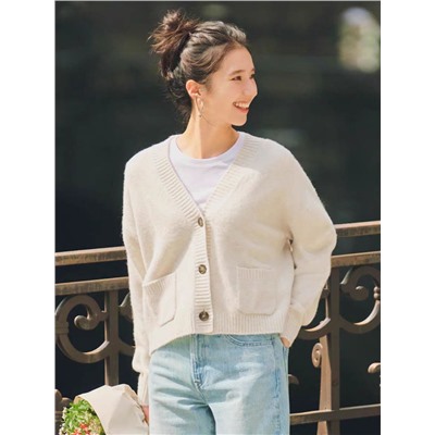 Женский кардиган,  смесовая шерсть  Uniql*o