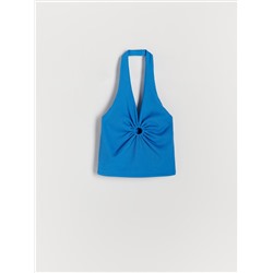 Crop Top aus Jersey