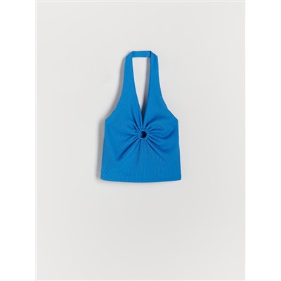 Crop Top aus Jersey