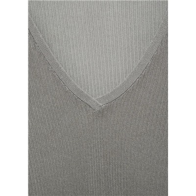 Camiseta semitransparente cuello polo