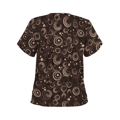 UA Total Eclipse Espresso Scrub Top