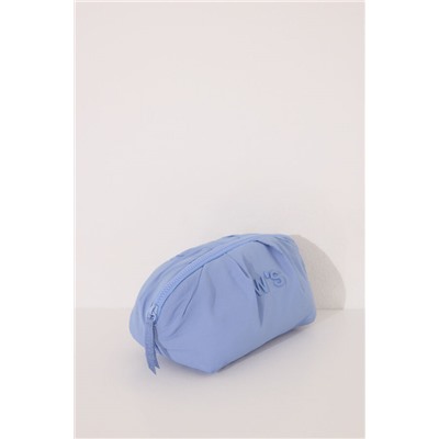 Neceser grande nube nylon azul
