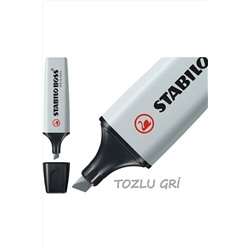 Stabilo Boss Fosforlu Işaretleme Kalemi Pastel Tozlu Gri 4006381566001