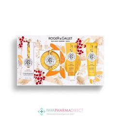 Roger & Gallet Coffret Bois d'Orange Eau 30ml + Savon 100g + Gel Douche 50ml+ Lait Corps 50ml