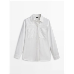 CAMISA LYOCELL BOLSILLOS