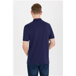 Erkek Lacivert Basic Polo Yaka Tişört