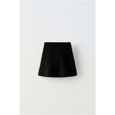 KNIT SKIRT WITH ZIP