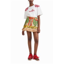 Camiseta bordada Stella Jean
