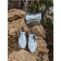 BDA · 6180 Blanco+PELLE-007-17 plata АКЦИЯ