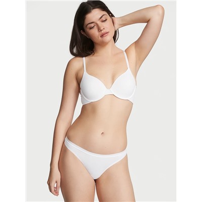 Stretch Cotton Thong Panty