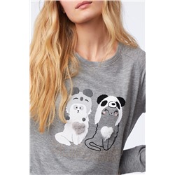 Camiseta Bamboo Gris