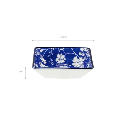 Rêve Bleu Rennes New Bone China Kare Kase