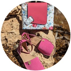 AB.Zapatos · 966 · FUXIA+Vera pelle flores fuxia АКЦИЯ