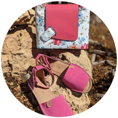 AB.Zapatos · 966 · FUXIA+Vera pelle flores fuxia АКЦИЯ