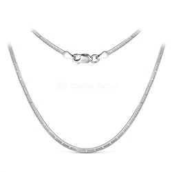 Цепь из серебра родированная - 45 см 5249R149452L45