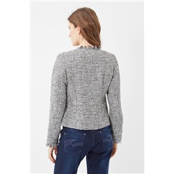 Chaqueta Blanco y negro