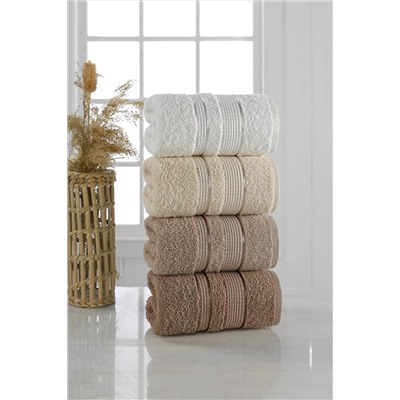 Julie 50x85 Softy Havlu Seti 4'lü SOFT-4