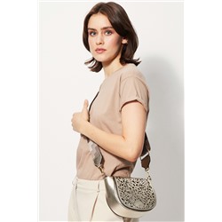 Bandolera de piel Kate Dorado