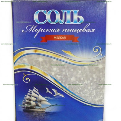 Соль морская пищевая мелкая "Ваше Здоровье"