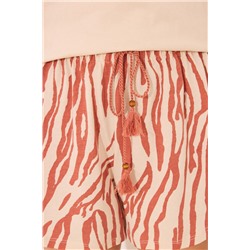 Pijama corto estampado El Rey León