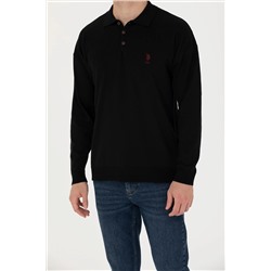Erkek Siyah Basic Kazak