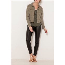 Chaqueta vaquera Caqui
