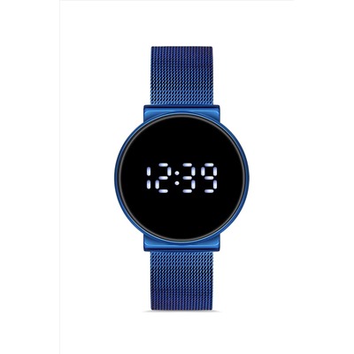 Aqua Di Polo 1987 Kadın Lacivert Hasır Dijital Led Kol Saati Apwg028004 APWG0280