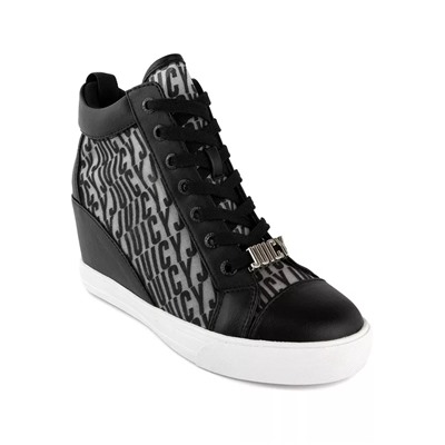 JUICY COUTURE Women's Jorgia Wedge Lace-Up Sneakers