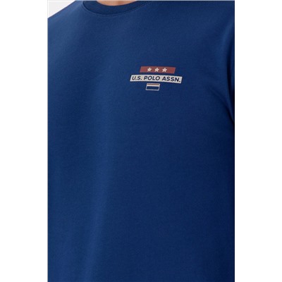 Erkek İndigo Sweatshirt