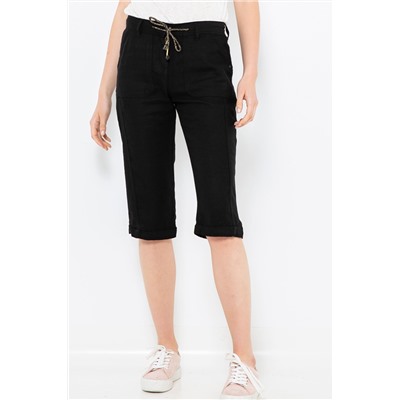 Pantalón pirata Negro