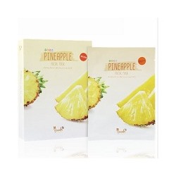 Тканевая маска Moods очищающая и омолаживающая Ананасовая 38 грамм/Moods Facial Mask Pineapple 38 gr