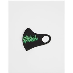 Mund-Nasen-Bedeckung Billie Eilish x Bershka