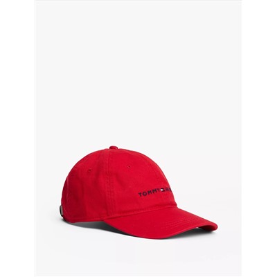 Embroidered Tommy Logo Baseball Cap